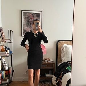 NWT Goldie longsleeve tight cotton black minidress